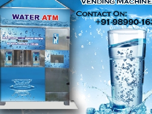 Coin Operated Water Vending Machine