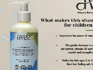 AVEE 6-In-1 Natural Kids Conditioning Shampoo (5 to 12 Years)