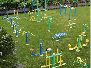 Outdoor Garden Green Gym Equipment